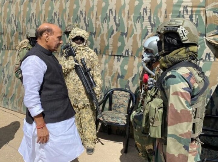 Defense minister Rajnath Singh today visit LoC  ਰੱਖਿਆ ਮੰਤਰੀ ਰਾਜਨਾਥ ਸਿੰਘ LoC ਦਾ ਲੈਣਗੇ ਜਾਇਜ਼ਾ