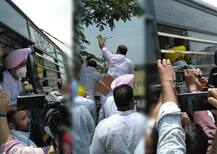 ਭਗਵੰਤ ਮਾਨ, ਹਰਪਾਲ ਚੀਮਾ ਤੇ 'ਆਪ' ਵਿਧਾਇਕ ਪੁਲਿਸ ਹਿਰਾਸਤ 'ਚ