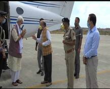 ਐਲਜੀ ਮਨੋਜ ਸਿਨਹਾ ਸ਼੍ਰੀਨਗਰ ਏਅਰਪੋਰਟ ਪਹੁੰਚੇ, ਵੇਖੋ ਤਸਵੀਰਾਂ