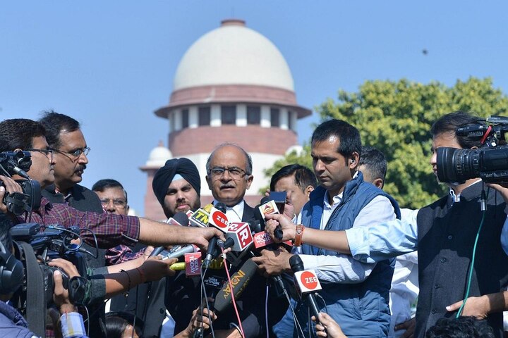 Prashant Bhushan Held Guilty by Supreme Court for contempt of court for his alleged tweets on CJI and his four predecessors ਸੁਪਰੀਮ ਕੋਰਟ ਵਲੋਂ ਉਲੰਘਣ ਮਾਮਲੇ 'ਚ ਪ੍ਰਸ਼ਾਂਤ ਭੂਸ਼ਣ ਦੋਸ਼ੀ ਕਰਾਰ, 20 ਅਗਸਤ ਨੂੰ ਸਜ਼ਾ 'ਤੇ ਸੁਣਵਾਈ