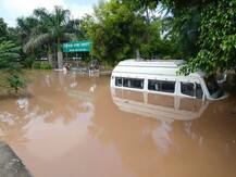 ਸੁਖਨਾ ਝੀਲ ਦੇ ਖੋਲ੍ਹੇ ਫਲੱਡ ਗੇਟ, ਬਲਟਾਣਾ ਦੀ ਪੁਲਿਸ ਚੌਕੀ ਡੁੱਬੀ