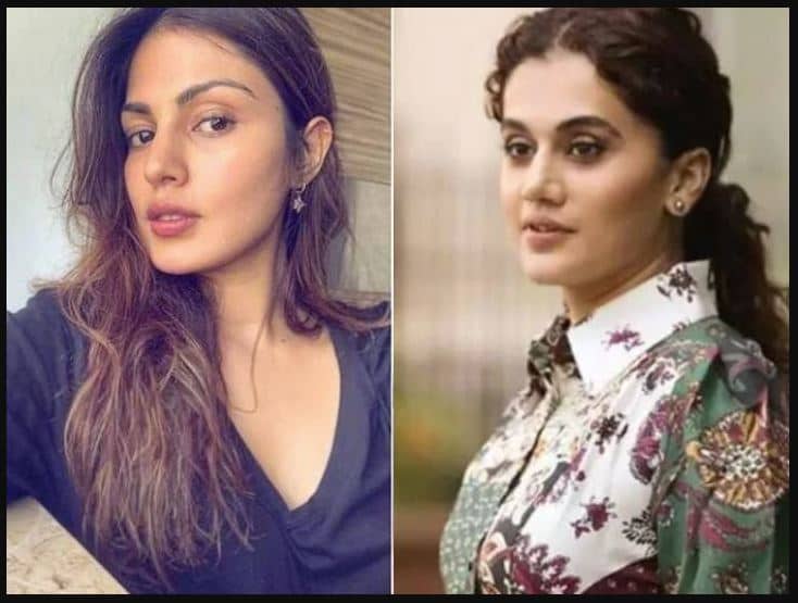 Angered by the media trial against Rhea chakraborty , Tapsi Pannu said, 