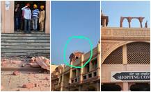 ਸ੍ਰੀ ਹਰਿਮੰਦਰ ਸਾਹਿਬ ਦੇ ਬਾਹਰ ਘੰਟਾ ਘਰ ਮਾਰਕੀਟ ਦੇ ਗੇਟ 'ਤੇ ਬਣਿਆ ਗੁੰਬਦ ਡਿੱਗੀਆ, ਵੇਖੋ ਤਸਵੀਰਾਂ