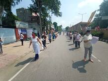 ਸਖਤ ਨਿਯਮਾਂ ਤਹਿਤ ਨੀਟ 2020 ਦੀ ਪ੍ਰੀਖਿਆ, ਵੇਖੋ ਤਸਵੀਰਾਂ