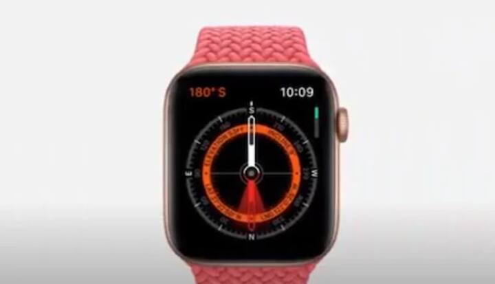 ਐਪਲ ਵਾਚ 6 ਨਾਲ ਬਲੱਡ ਆਕਸੀਜਨ ਬਾਰੇ ਮਹਿਜ਼ 15 ਸਕਿੰਟ 'ਚ ਪਤਾ ਲਾਇਆ ਜਾ ਸਕਦਾ ਹੈ। ਕੋਰੋਨਾ ਵਾਇਰਸ 'ਚ ਵਰਦਾਨ ਸਾਬਤ ਹੋਵੇਗਾ ਬਲੱਡ ਆਕਸੀਜਨ ਸੈਂਸਰ। ਸੀਰੀਜ 5 ਦੇ ਮੁਕਾਬਲੇ 15 ਫੀਸਦ ਵੱਧ ਤੇਜ਼ ਹੋਵੇਗੀ ਸੀਰੀਜ਼ 6।