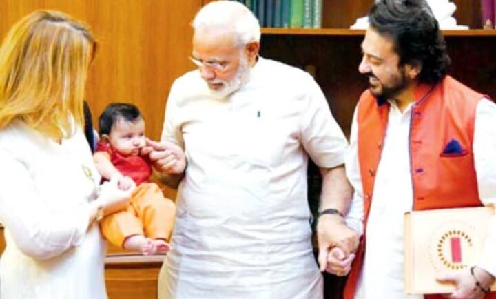 ਗਾਇਕ ਅਦਨਾਨ ਸਾਮੀ ਵੀ ਆਪਣੇ ਪਰਿਵਾਰ ਨਾਲ ਪੀਐਮ ਮੋਦੀ ਨਾਲ ਮੁਲਾਕਾਤ ਕਰ ਚੁੱਕੇ ਹਨ।