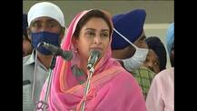 ਅਸਤੀਫੇ ਮਗਰੋਂ ਹੁਣ ਹਰਸਿਮਰਤ ਬਾਦਲ ਦੀ ਕੇਂਦਰ ਨੂੰ ਸਿੱਧੀ ਚੁਣੌਤੀ