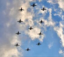 Air Force Day: ਹਵਾਈ ਫੌਜ ਦਿਵਸ ਮੌਕੇ IAF ਨੇ ਵਿਖਾਏ ਆਪਣੇ ਜਲਵੇ, ਕੀਤਾ ਸ਼ਕਤੀ ਪ੍ਰਦਰਸ਼ਨ, ਵੇਖੋ ਸ਼ਾਨਦਾਰ ਤਸਵੀਰਾਂ