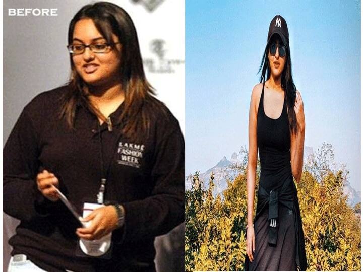 ਸੋਨਾਕਸ਼ੀ ਸਿਨ੍ਹਾ ਦਾ ਭਾਰ ਕਿਸੇ ਸਮੇਂ 90 ਕਿੱਲੋ ਹੁੰਦਾ ਸੀ, ਜਿਸ ਤੋਂ ਬਾਅਦ ਉਸ ਨੇ 30 ਕਿੱਲੋਗ੍ਰਾਮ ਘਟਾਇਆ ਤੇ ਸਲਮਾਨ ਖਾਨ ਨਾਲ ਦਬੰਗ ਫਿਲਮ ਨਾਲ ਬਾਲੀਵੁੱਡ 'ਚ ਐਂਟਰੀ ਲਈ।