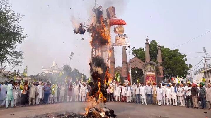 ਸੂਬਾ ਸੀਨੀਅਰ ਮੀਤ ਪ੍ਰਧਾਨ ਝੰਡਾ ਸਿੰਘ ਨੇ ਕਿਹਾ ਕਿ ਅੱਜ ਦੇ ਸਮੇਂ ਵਿੱਚ ਜੋ ਕਾਰਪੋਰੇਟ ਅੰਬਾਨੀ ਅਡਾਨੀ ਮੋਦੀ ਘਰਾਣਿਆਂ ਦੇ ਪੁਤਲੇ ਸਾੜੇ ਹਨ। ਇਹ ਹਰ ਇਕ ਸਰਕਾਰੀ ਅਦਾਰੇ ਨੂੰ ਪ੍ਰਾਈਵੇਟ ਕਰਨ 'ਤੇ ਤੁਲੇ ਹੋਏ ਹਨ।