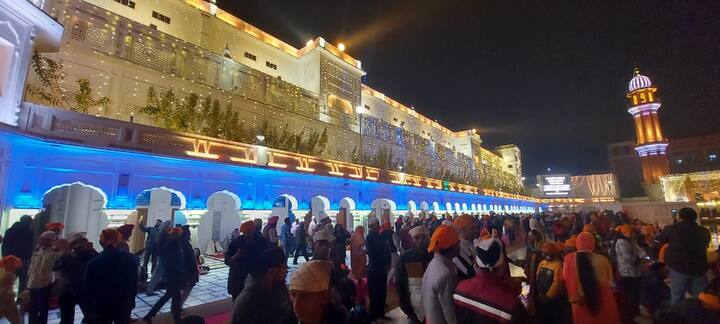 ਇਸ ਵੇਲੇ ਅਲੌਕਿਕ ਨਜ਼ਾਰਾ ਦੇਖਿਆਂ ਹੀ ਬਣਦਾ ਸੀ।