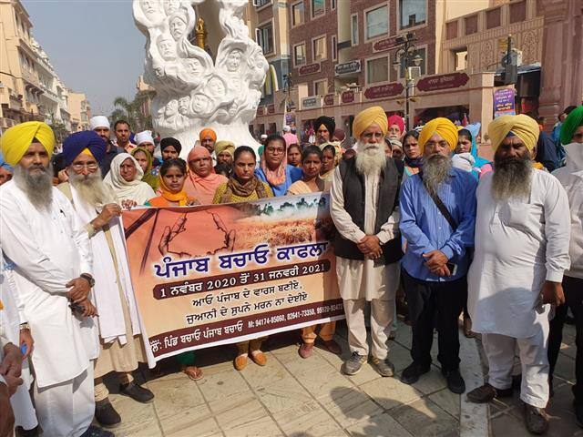 The 'Save the Village, Save the Punjab' caravan will go to every corner of Punjab ਪੰਜਾਬ ਦੇ ਕੋਨੇ-ਕੋਨੇ 'ਚ ਜਾਏਗਾ 'ਪਿੰਡ ਬਚਾਓ, ਪੰਜਾਬ ਬਚਾਓ' ਕਾਫਲਾ