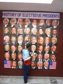 ਪੰਜਾਬ ਦੇ ਚਿੱਤਰਕਾਰ ਨੇ ਬਣਾਈ ਅਮਰੀਕੀ ਰਾਸ਼ਟਰਪਤੀਆਂ ਦੀ ਪੇਂਟਿੰਗ, ਜੋਅ ਬਾਇਡੇਨ ਨੂੰ ਦਿੱਤੀ ਖਾਸ ਥਾਂ