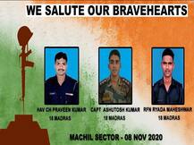 ਸਰਹੱਦ ਤੋਂ ਬੁਰੀ ਖ਼ਬਰ! ਕੈਪਟਨ ਸਣੇ ਚਾਰ ਜਵਾਨ ਸ਼ਹੀਦ