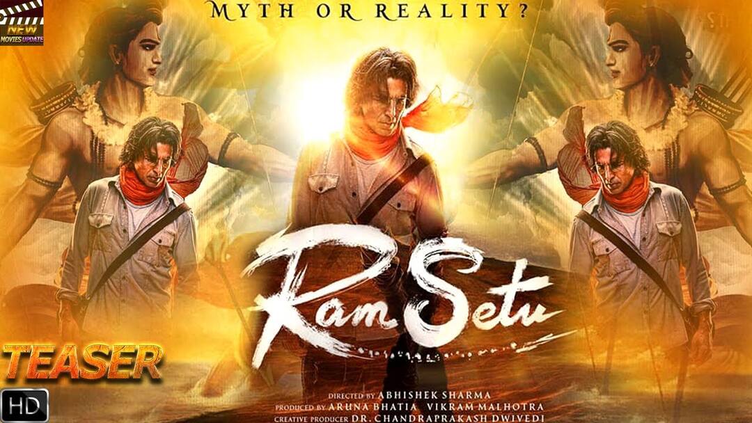 After Laxmii, Akshay Kumar announces Ram Setu on Diwali, See first poster Ram Setu first look: ‘ਲਕਸ਼ਮੀ’ ਤੋਂ ਬਾਅਦ ਹੁਣ ਅਕਸ਼ੇ ਦੀ ਅਗਲੀ ਫ਼ਿਲਮ ‘ਰਾਮ ਸੇਤੂ’ ਦੀ ਫਸਟ ਲੁੱਕ ਆਇਆ ਸਾਹਮਣੇ, ਵੇਖੋ ਅੱਕੀ ਦਾ ਸ਼ਾਨਦਾਰ ਅੰਦਾਜ਼