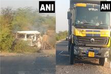 ਟਰੱਕ ਨਾਲ ਟੱਕਰਾ ਕਾਰ ਨੂੰ ਲੱਗੀ ਅੱਗ, ਛੇ ਲੋਕ ਜ਼ਿੰਦਾ ਸੜੇ