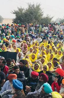 ਕਿਸਾਨ ਧਰਨੇ 'ਤੇ ਡਟੀਆਂ ਬੀਬੀਆਂ ਨੂੰ ਹਰਭਜਨ ਮਾਨ ਦਾ ਸਲੂਟ