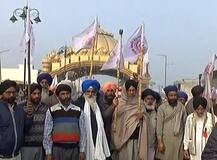 Farmer Protest in Amritsar: ਕਿਸਾਨਾਂ ਨੇ ਅੰਮ੍ਰਿਤਸਰ 'ਚ ਕੀਤਾ ਪ੍ਰਦਰਸ਼ਨ, ਭਾਰਤ ਬੰਦ ਨੂੰ ਸ਼ਾਤਮਈ ਢੰਗ ਨਾਲ ਕਾਮਯਾਬ ਬਣਾਉਣ ਲਈ ਕੀਤੀ ਅਪੀਲ