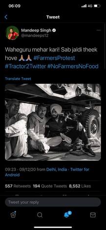 ਕਿਸਾਨ ਅੰਦੋਲਨ 'ਚ ਪੰਜਾਬੀ ਕਲਾਕਾਰਾਂ ਦੀ ਹਮਾਇਤ ਬਰਕਰਾਰ, ਗੁਰੂ ਰੰਧਾਵਾ ਨੇ ਗੀਤ ਦੀ ਰਿਲੀਜ਼ ਡੇਟ ਅੱਗੇ ਪਾਈ