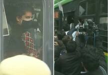 ਪੁਲਿਸ ਨੇ ਰੋਕਿਆ ਕਿਸਾਨਾਂ ਦੇ ਹੱਕ 'ਚ ਕਾਂਗਰਸੀ ਮਾਰਚ, ਪ੍ਰਿਅੰਕਾ ਗਾਂਧੀ ਸਣੇ ਕਾਂਗਰਸੀ ਲੀਡਰ ਹਿਰਸਾਤ 'ਚ