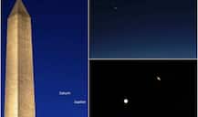 ਅਨੌਖਾ ਨਜ਼ਾਰਾ: 800 ਸਾਲਾਂ 'ਚ ਪਹਿਲੀ ਵਾਰ ਬੇਹੱਦ ਕਰੀਬ ਆਏ ਸ਼ਨੀ ਤੇ ਬ੍ਰਹਿਸਪਤੀ ਗ੍ਰਹਿ, ਦੇਖੋ ਸ਼ਾਨਦਾਰ ਤਸਵੀਰਾਂ 
