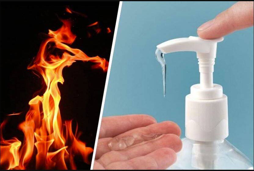 Caution! Explosion due to sanitizer bottle, burning woman dies ਸਾਵਧਾਨ! ਸੈਨੀਟਾਈਜ਼ਰ ਦੀ ਬੋਤਲ ਕਾਰਨ ਧਮਾਕਾ, ਸੜ ਕੇ ਔਰਤ ਦੀ ਮੌਤ