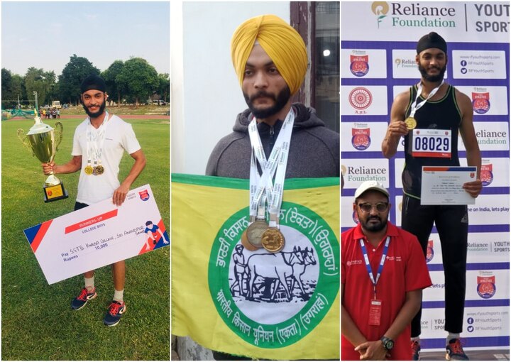 Moga National Athlete Mandeep Singh Returns Reliance Foundation Medal Farmers Protest: ਮੋਗਾ ਦੇ ਕੌਮੀ ਅਥਲੀਟ ਨੇ ਮੋੜੇ ਰਿਲਾਇੰਸ ਫਾਉਂਡੇਸ਼ਨ ਦੇ ਮੈਡਲ