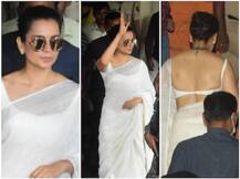 ਦੇਸ਼ ਧ੍ਰੋਹ ਦੇ ਮਾਮਲੇ ਵਿੱਚ ਕੰਗਣਾ ਰਣੌਤ ਮੁੰਬਈ ਪੁਲਿਸ ਦੇ ਸਾਹਮਣੇ ਹੋਈ ਪੇਸ਼, ਸਖ਼ਤ ਸੁਰੱਖਿਆ ਦਰਮਿਆਨ ਸਾਹਮਣੇ ਆਈਆਂ ਤਸਵੀਰਾਂ