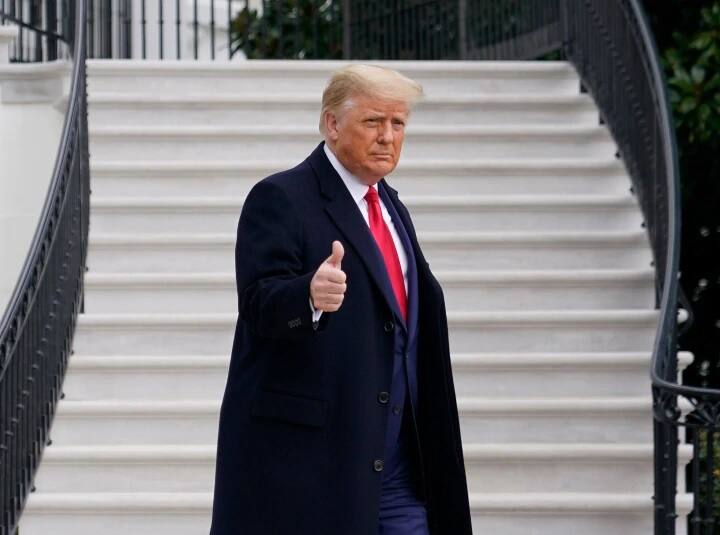 Farewell speech Donald Trump best wishes to Joe Biden ਟਰੰਪ ਨੇ ਕੀਤੀ ਕੈਪਿਟਲ ਹਿਲ ਹਮਲੇ ਦੀ ਨਿੰਦਾ, ਨਵੇਂ ਰਾਸ਼ਟਰਪਤੀ ਬਾਇਡਨ ਨੂੰ ਦਿੱਤੀ ਵਧਾਈ