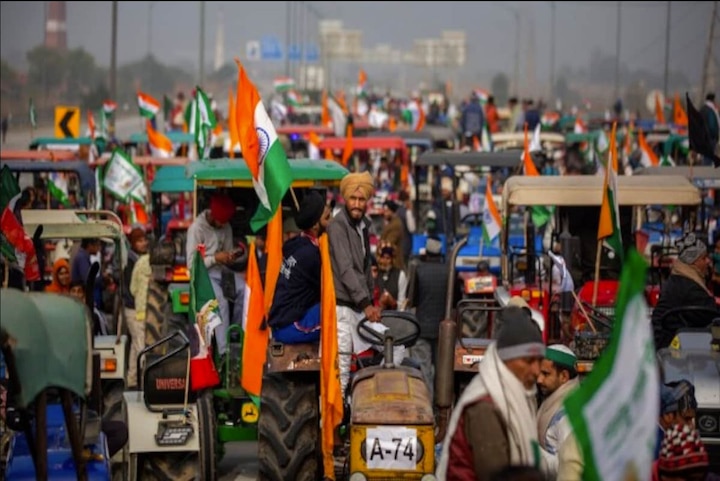 26 January Tractor Parade Tractors going to Delhi from Punjab and Haryana  ਹਰਿਆਣਾ ਤੋਂ ਦਿੱਲੀ ਜਾਂਦੇ ਰਾਹ ਟ੍ਰੈਕਟਰਾਂ ਨੇ ਮੱਲੇ, 26 ਜਨਵਰੀ ਨੂੰ ਬਣੇਗਾ ਇਹ ਮਾਹੌਲ