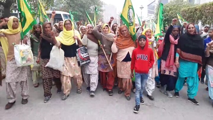 ਕਿਸਾਨਾਂ ਵਲੋਂ ਮਨੋਰੰਜਨ ਕਾਲੀਆ ਦਾ ਜ਼ਬਰਦਸਤ ਵਿਰੋਧ