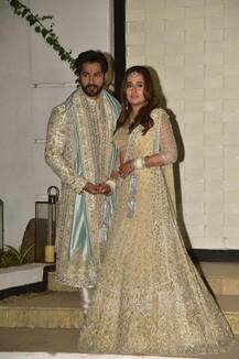 Varun - Natasha Wedding First Photo: ਇੱਕ ਦੁਜੇ ਦੇ ਹੋਏ Varun Dhawan ਅਤੇ Natasha Dalal, ਵੇਖੋ ਦੋਵਾਂ ਦੇ ਵਿਆਹ ਦੀਆਂ ਖੂਬਸੂਰਤ ਤਸਵੀਰਾਂ