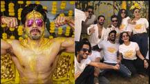 Varun Dhawan Haldi Photos: ਹਲਦੀ ਸੈਰੇਮਨੀ 'ਚ ਬਾਡੀ ਫਲੌਂਟ ਕਰਦੇ ਦਿਖੇ ਵਰੁਣ ਧਵਨ, ਦੇਖੋ ਤਸਵੀਰਾਂ  