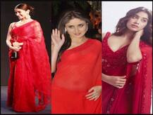 ਜਦ ਰੈੱਡ ਕਲਰ ਦੀ ਸਾੜੀ 'ਚ ਬਾਲੀਵੁੱਡ ਅਭਿਨੇਤਰੀਆਂ ਨੇ ਦਿਖਾਇਆ ਗਲੈਮਰਸ ਅਵਤਾਰ, ਦੇਖੋ ਤਸਵੀਰਾਂ