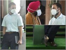 Photos: ਸੰਸਦ 'ਚ ਵੱਖਰੇ ਹੀ ਰੂਪ 'ਚ ਨਜ਼ਰ ਆਏ ਰਾਹੁਲ ਗਾਂਧੀ, ਹੁਣ ਤਸਵੀਰਾਂ ਹੋਈਆਂ ਵਾਇਰਲ