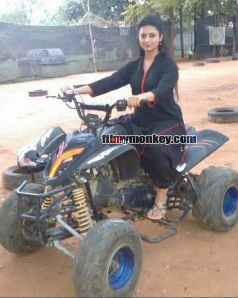 UNSEEN PIC! Divyanka Tripathi aka 'Ishita' looks AWESOME riding a Quad bike