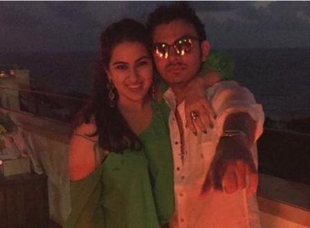 Is Saif's Daugher Sara Khan engaged with Boy Friend Veer Pahariya?