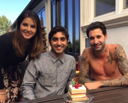 IN PICS: Sunny Leone gifts special pre 'wedding blessings' to her brother