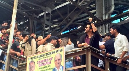 SEE PICS: Anil Kapoor's local train STUNT lands him into Trouble