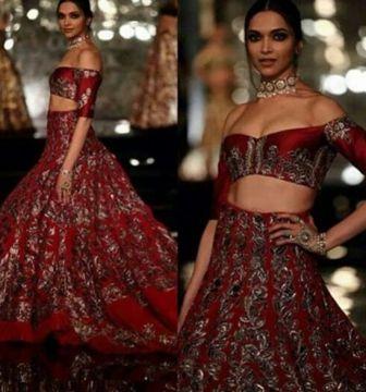 WATCH: Deepika Padukone Dazzles in RED as a showstopper for Manish Malhotra!