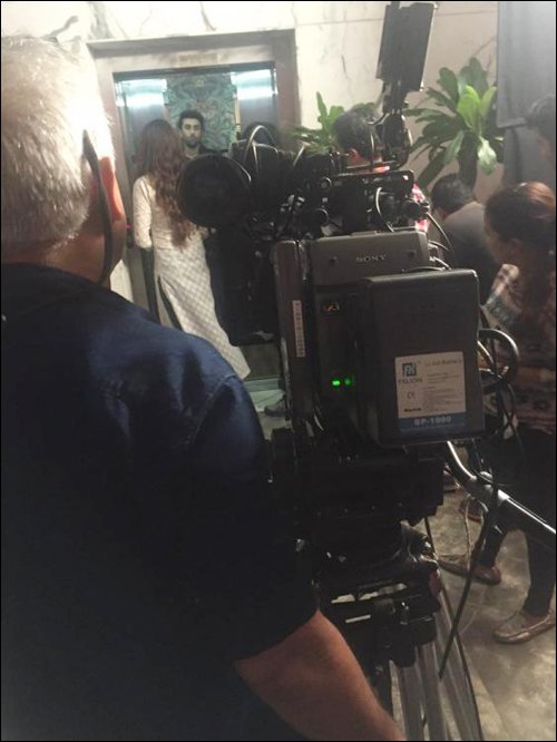 SEE PIC: Ranbir Kapoor, Anushka Sharma all set to shoot romantic rain sequence for 'Ae Dil Hai Mushkil