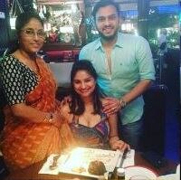CHECK OUT: NEW MOM Dimpy Ganguly celebrates BIRTHDAY with hubby & mother!