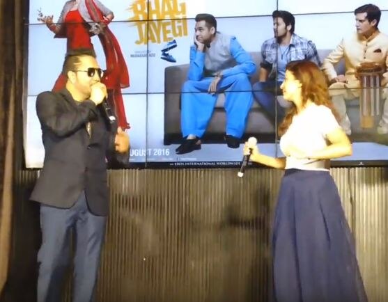 SHOCKING! Mika Singh cracks DIRTY JOKES with Neeti Mohan & Diana Penty at song launch; PICS & VIDEOS!