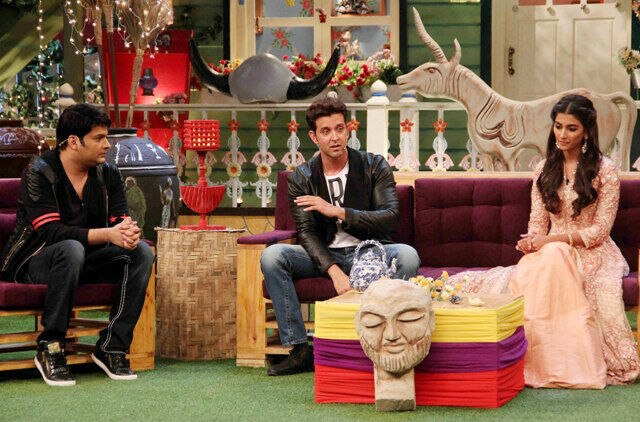 PHOTOS: 'Mohenjo Daro' stars Hrithik Roshan-Pooja Hegde on 'The Kapil Sharma Show' create a laughter riot!