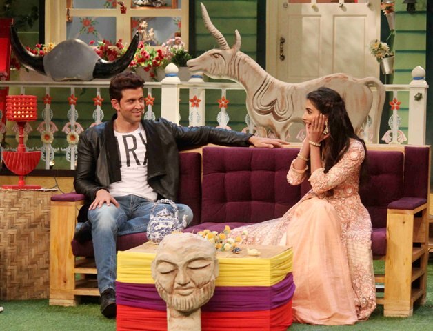 PHOTOS: 'Mohenjo Daro' stars Hrithik Roshan-Pooja Hegde on 'The Kapil Sharma Show' create a laughter riot!