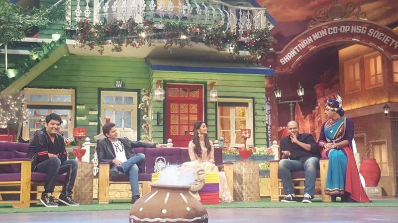 PHOTOS: 'Mohenjo Daro' stars Hrithik Roshan-Pooja Hegde on 'The Kapil Sharma Show' create a laughter riot!