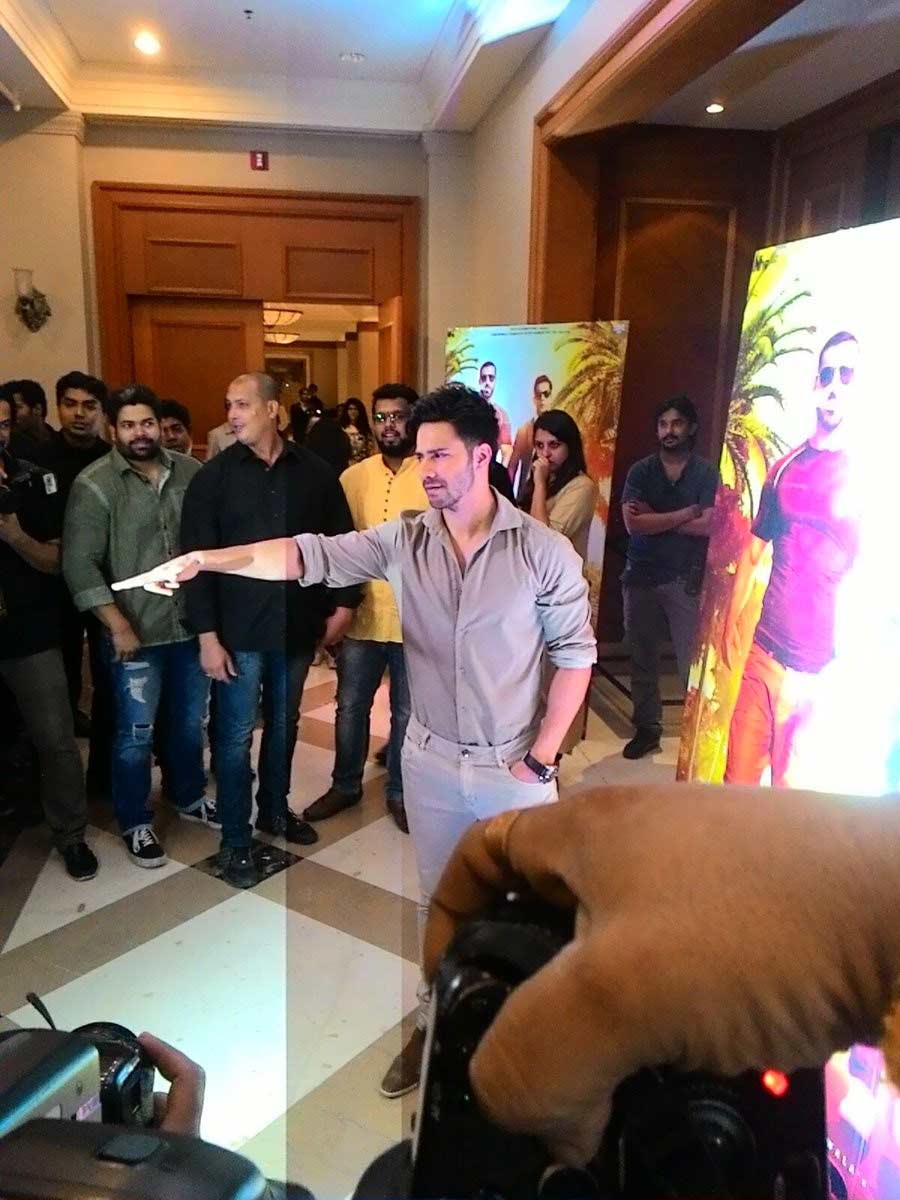 Dishoom' Dog Bradman JOINS Varun Dhawan & John Abraham at film's success party; ADORABLE PICS & VIDEO!