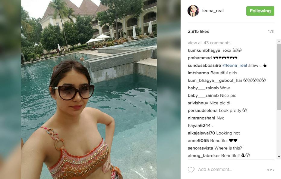 CHECK OUT: 'Kumkum Bhagya' actress beats the heat in a pool !