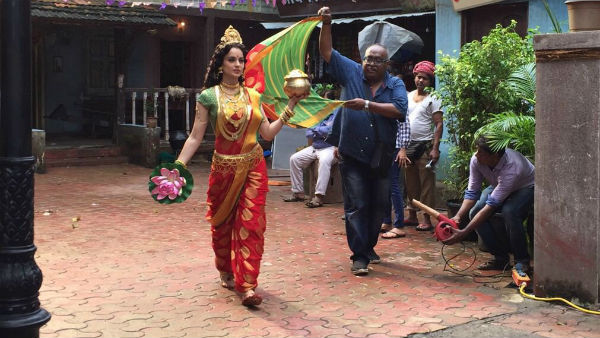 PICS&VIDEO: Kangana Ranaut turns goddess Laxmi in this Swachh Bharat ad!