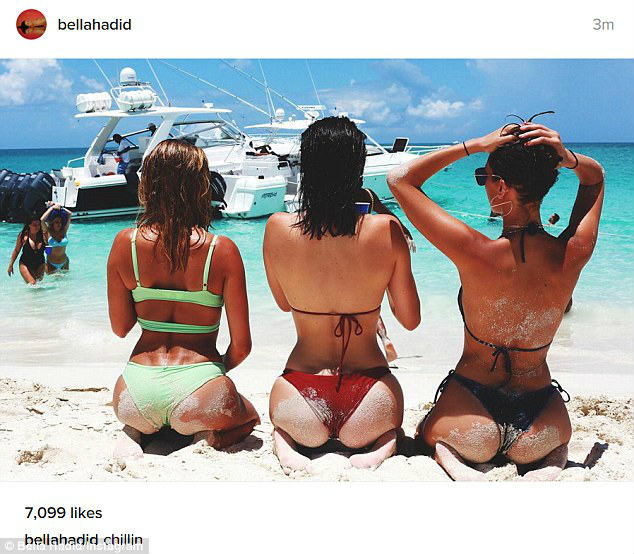 SEE PICS: Kylie Jenner in a RED BIKINI celebrates BIRTHDAY with her HOT girlfriends flaunting their BEACH bodies in Bahamas!